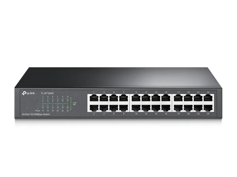 TP-Link TL-SF1024D network switch Unmanaged Fast Ethernet (10/100) Gre