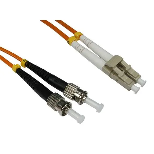 Cables Direct 5.0m LC-ST 50/125 MMD OM2 InfiniBand/fibre optic cable 5 m Orange