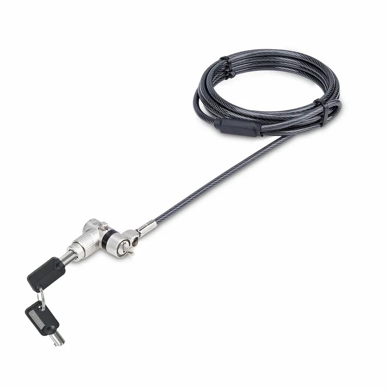 StarTech.com 25-Pack Universal Laptop Lock 6.6ft (2m). Master Keyed Lo