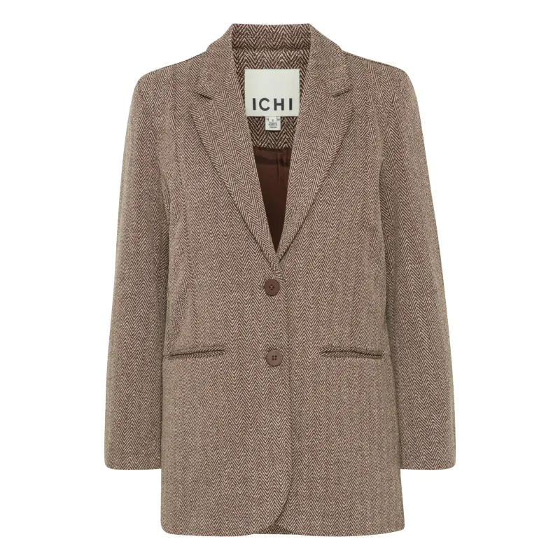 Women's blazer Ichi Ihkate Jacquard