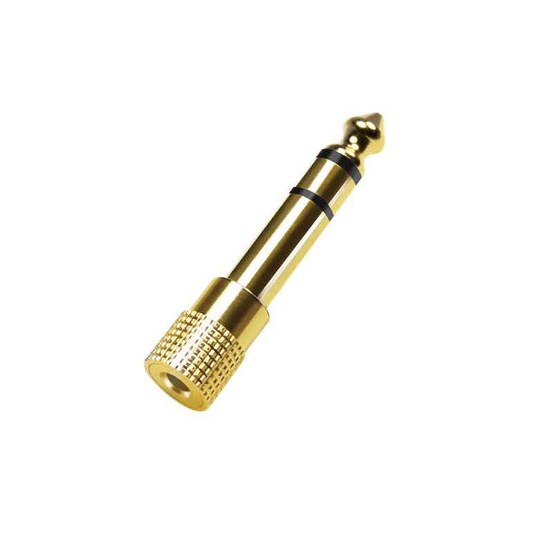 LogiLink Audio adapter. 6.35 mm 3-pin/M to 3.5 mm 3-pin/F. zinc