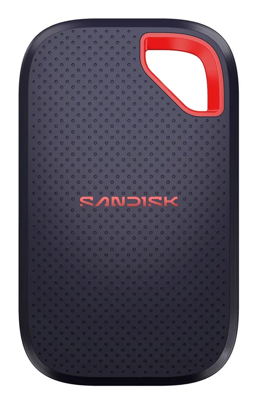 SanDisk Extreme Portable SSD (V3) 2 TB USB Type-C USB 3.2 Gen 2x2 Red.