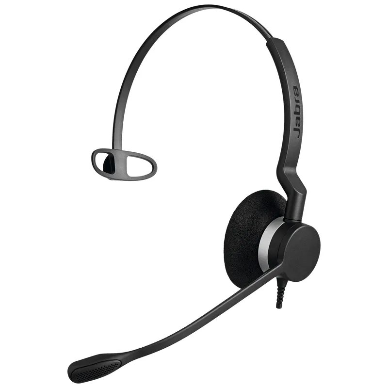 Jabra Biz 2300 QD Mono Headset Head-band Office/Call center Black Monaural 1.075 m