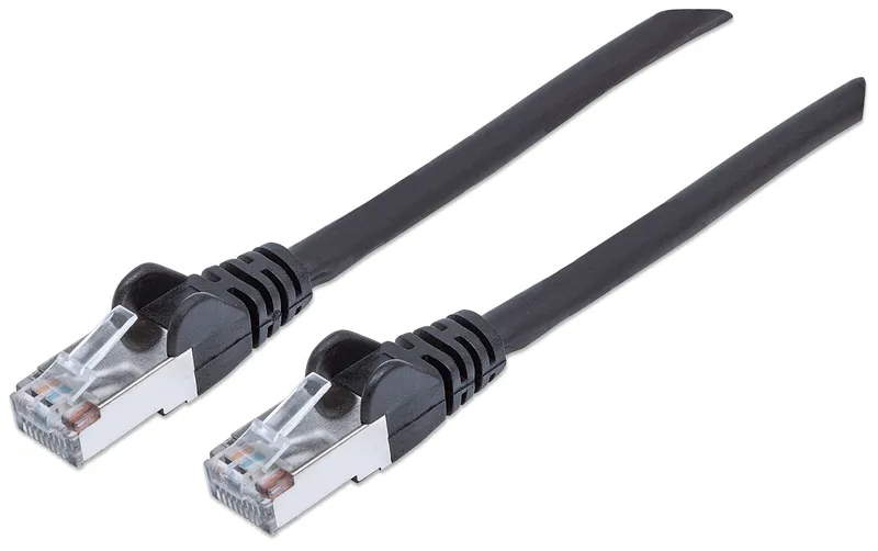 Intellinet Network Patch Cable. Cat6. 2m. Black. Copper. S/FTP. LSOH /