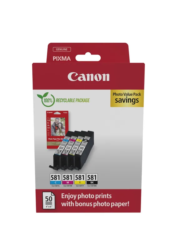 Canon 2106C006 ink cartridge 4 pc(s) Original Black Cyan Magenta Yellow