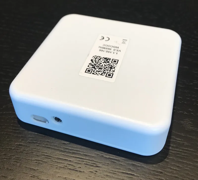 GoBright RF Desk Occupancy Sensor White