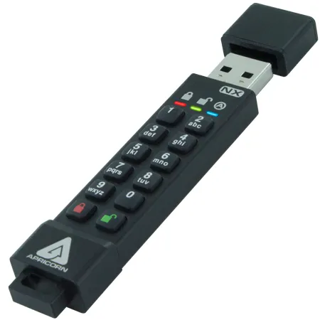Apricorn ASK3-NX-64GB USB flash drive USB Type-A 3.2 Gen 2 (3.1 Gen 2)