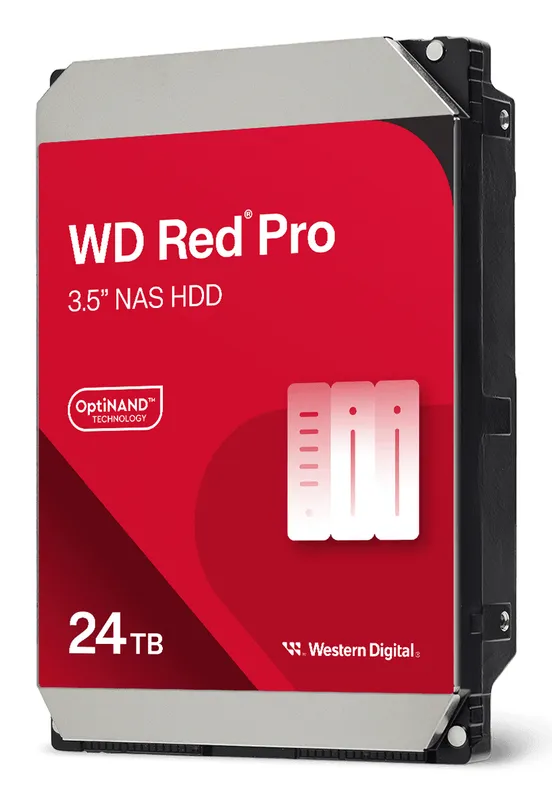 Western Digital Red Pro WD241KFGX internal hard drive 24 TB 7200 RPM 3.5" Serial ATA