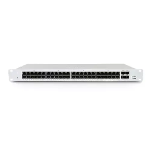 Cisco Meraki MS130-48 Managed L2 Gigabit Ethernet (10/100/1000) Power over Ethernet (PoE) 1U White