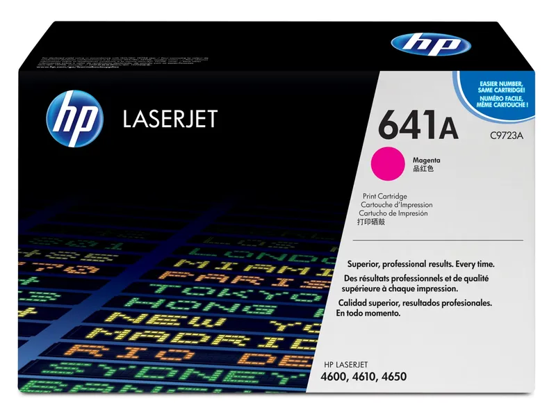 HP C9723A/641A Toner cartridge magenta. 8K pages/5% for Canon LBP-85/H