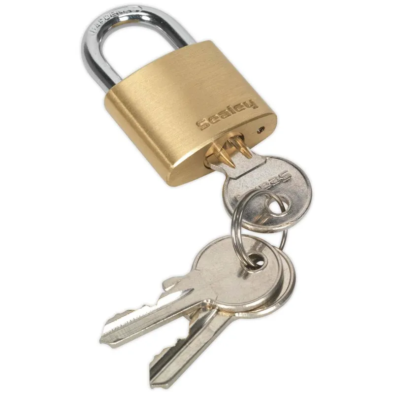 Sealey Brass Padlock