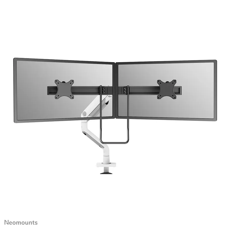 Neomounts DS75S-950WH2 Monitor arm 17-32" - gas spring - Topfix - 180-stop