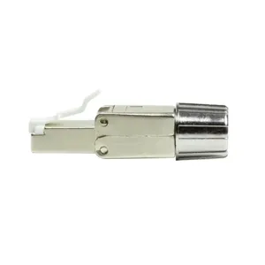 LogiLink MP0080 - CAT.8.1 feldkonfektionierbarer RJ45 Stecker Grey. St
