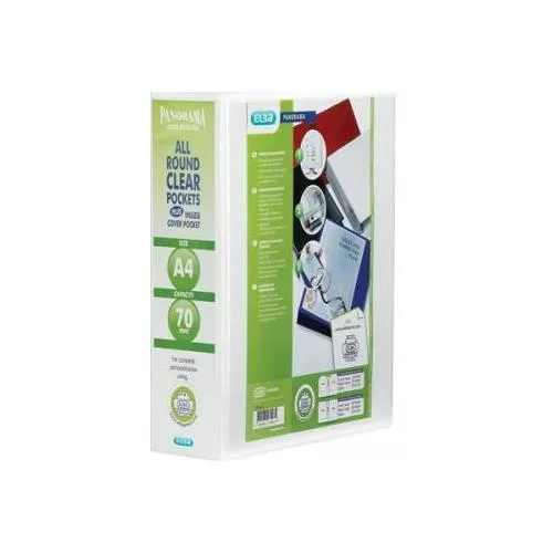 Elba 400008436 ring binder A4 White