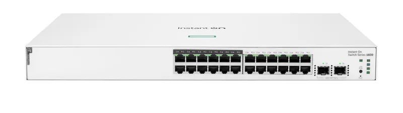 HPE Aruba Networking Networking Instant On Switch 24p Gigabit CL4 PoE