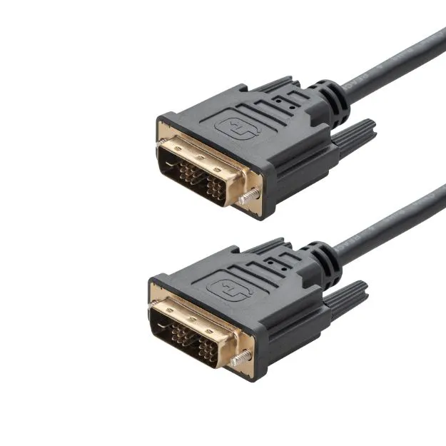 connektgear 2m DVI-D Monitor Connector Cable - Male to Male - 18+1 Sin