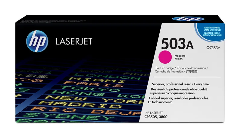 HP Q7583A/503A Toner cartridge magenta. 6K pages/5% for HP Color Laser