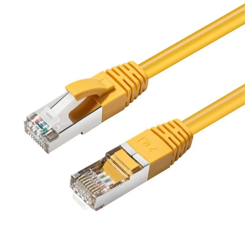 Microconnect MC-SFTP6A02Y networking cable Yellow 2 m Cat6a S/FTP (S-S