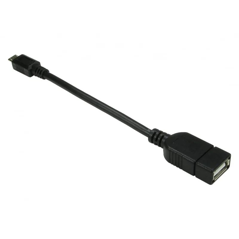 Cables Direct USB2-160OTG USB cable 0.14 m USB 2.0 Micro-USB B USB A B