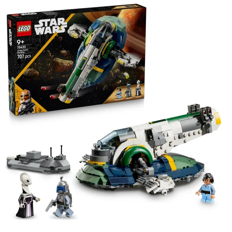 Lego Star Wars 75433 Jango Fett's Starship Buildable Playset for Ages 9+
