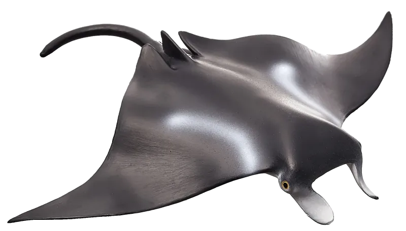 Mojofun Realistic Manta Ray Toy - Lifelike Ocean Animal Model