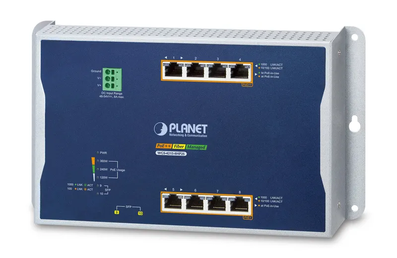 PLANET IP30. IPv6/IPv4. 4-Port Managed L2/L2+ Gigabit Ethernet (10/100