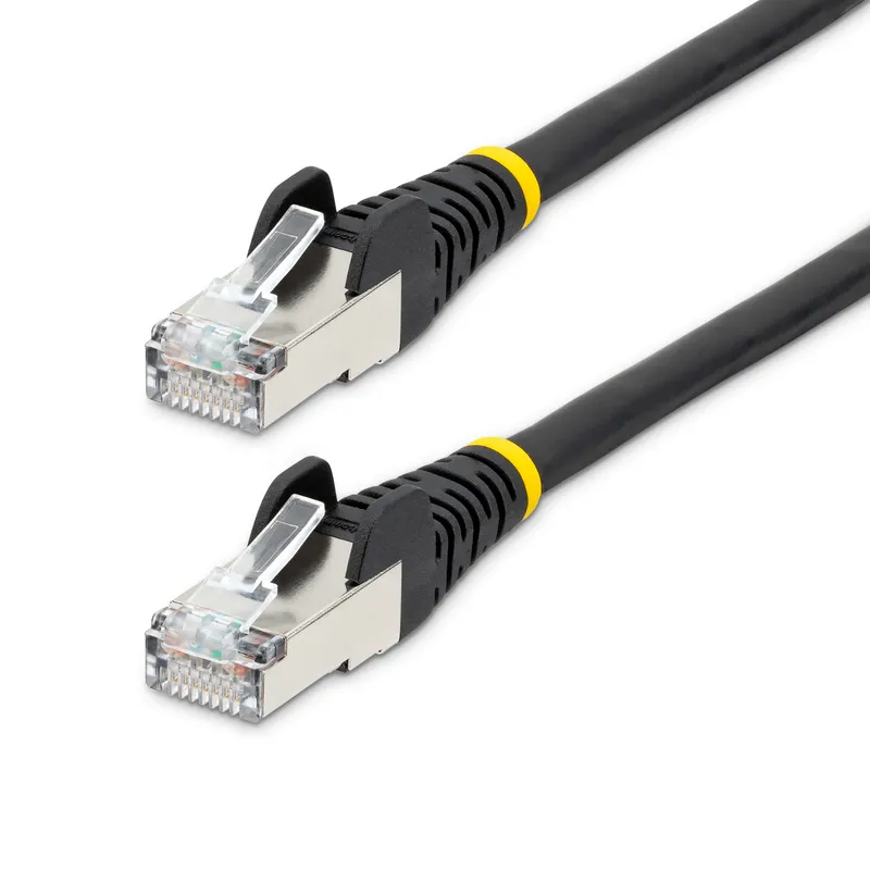 StarTech.com 10m CAT6a Ethernet Cable - Black - Low Smoke Zero Halogen