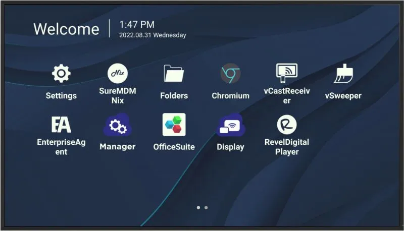 Viewsonic CDE7530 Signage Display 190.5 cm (75") Wi-Fi 450 cd/m 4K Ultra HD Black Built-in processor Android 11