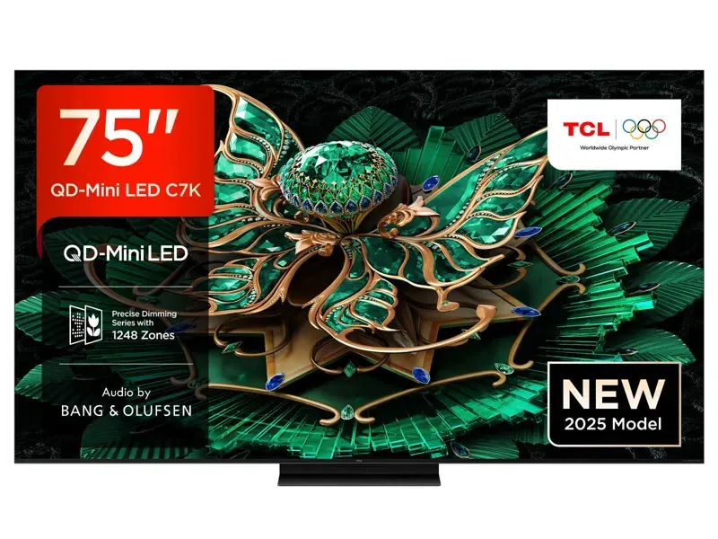 TCL 75C7K-UK TV 190.5 cm (75") 4K Ultra HD Smart TV Wi-Fi Black 3