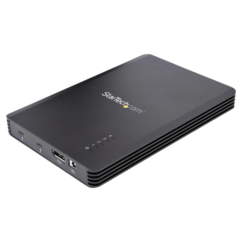 StarTech.com 4 Bay Thunderbolt 3 NVMe Enclosure. For M.2 NVMe SSD Driv