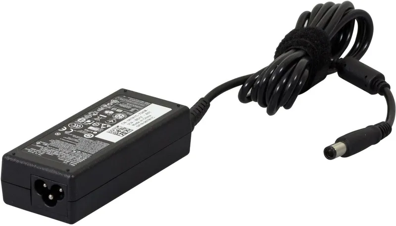 DELL 65W Barrel (7.4 x 5mm) AC Adapter with UK Plug