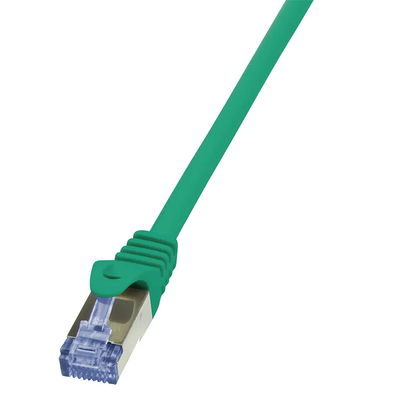 LogiLink 1.5m Cat.6A 10G S/FTP networking cable Green Cat6a S/FTP (S-S