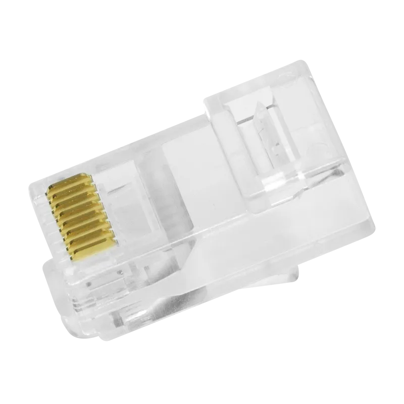 LogiLink Modular Plug RJ45 Cat.6 UTP. pass through. 50 pcs.