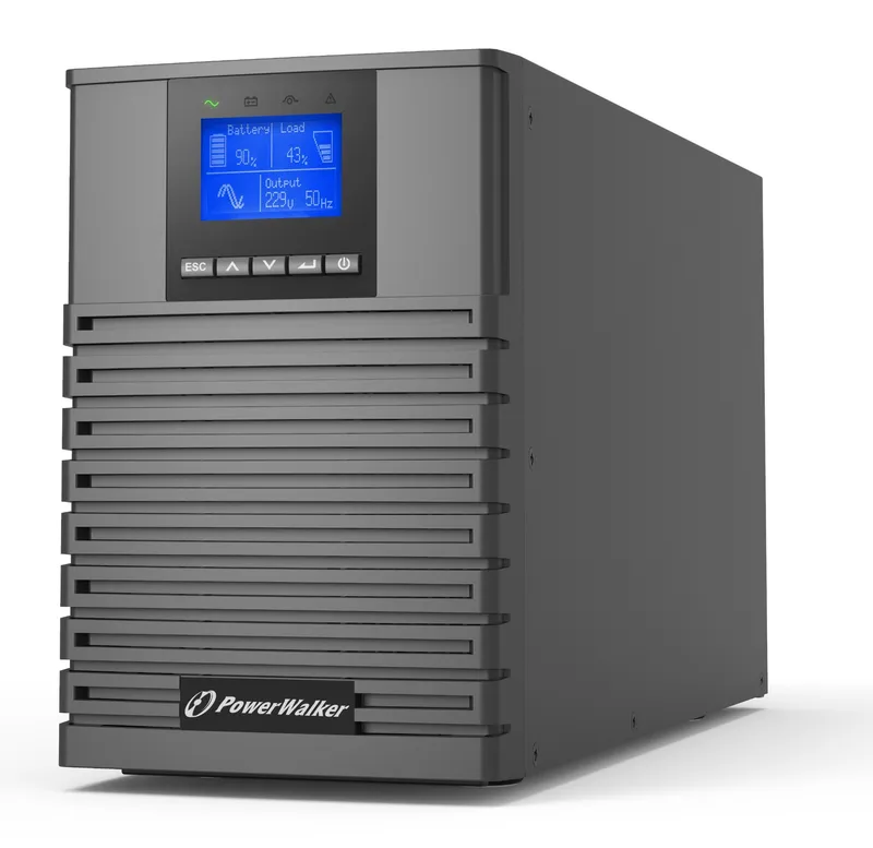 PowerWalker VFI 1000 ICT IoT uninterruptible power supply (UPS) Double
