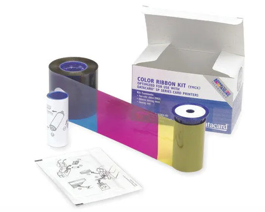 DataCard 534700-002-R010 YMCKT Short (Half) Panel Colour Ribbon (650 P