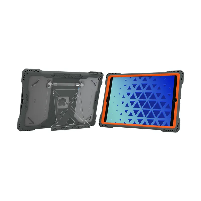 MAXCases Extreme-X2 25.9 cm (10.2") Cover Grey. Orange. Transpare