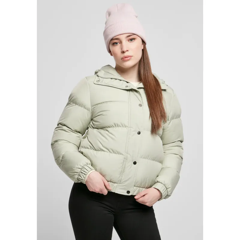 Women's jacket Urban Classics hooded puffer