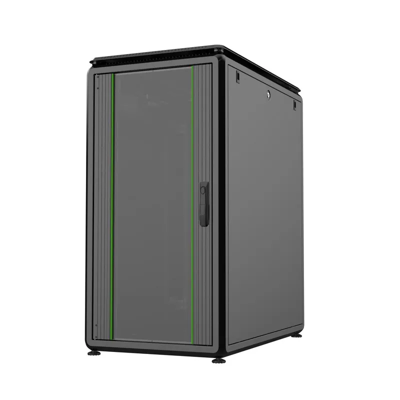 Lanview RDL22U61BL rack cabinet 22U Freestanding rack Black