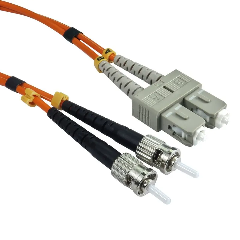 Cables Direct 1m OM2 Fibre Cable ST - SC