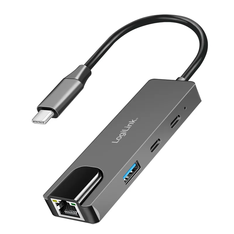 LogiLink UA0432 laptop dock/port replicator Wired USB 3.2 Gen 1 (3.1 G