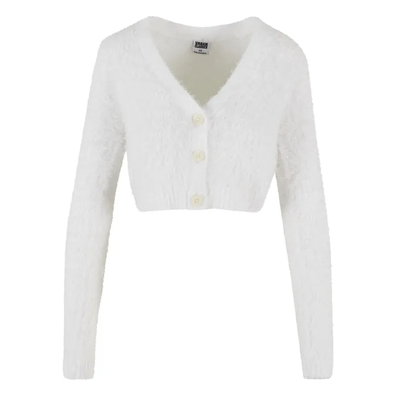 Women's feather crop cardigan Urban Classics