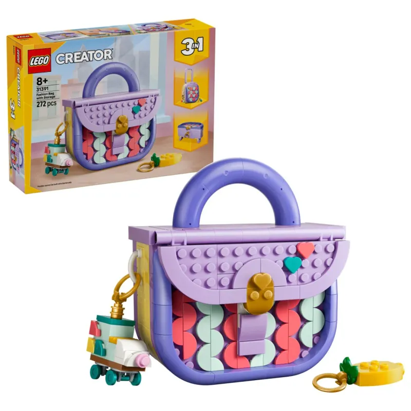 LEGO Creator Art Fashion Bag with Storage 31391