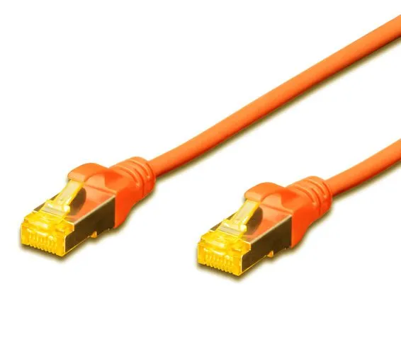 FDL 2M CAT.6a 10Gb S-FTP LSZH PATCH CABLE - ORANGE