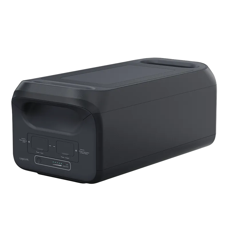 LogiLink Portable power station. Extra Battery Pack. LiFePO4 battery.