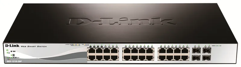 D-Link DGS-1210-28P Managed L2 Gigabit Ethernet (10/100/1000) Power ov