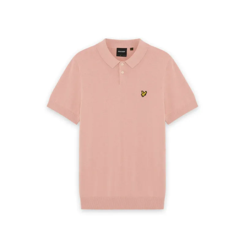 Knitted cotton polo Lyle & Scott