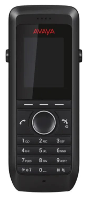 Avaya DECT 3730 DECT telephone handset Caller ID Black