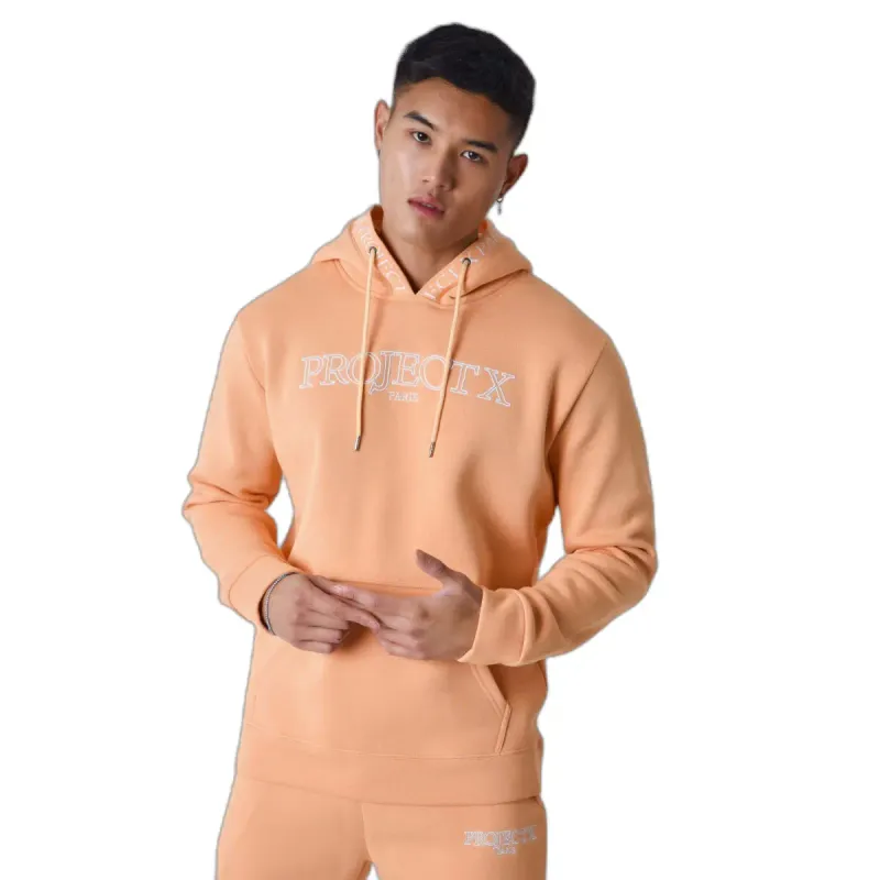 Hooded sweatshirt with Contour embroidery Project X Paris