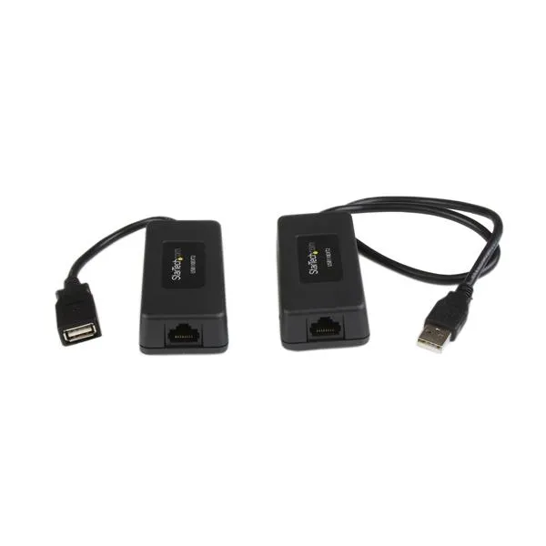 StarTech.com 1 Port USB over Cat5 / Cat6 Ethernet Extender - up to 131