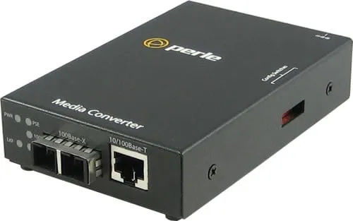 Perle S-110P-S2SC120 network media converter 100 Mbit/s 1550 nm Single